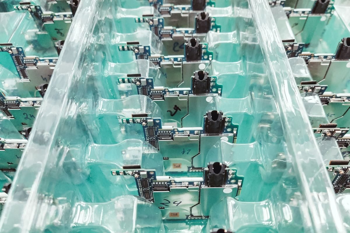 Electronics assembly line